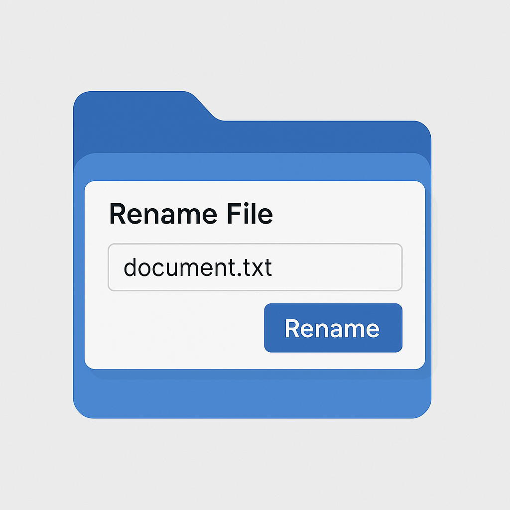 renaming file extension
