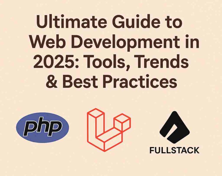 Ultimate Guide to Web Development in 2025: Tools, Trends & Best Practices