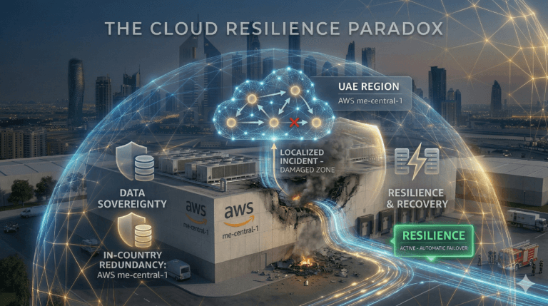 When the Cloud Meets Kinetic Reality The AWS UAE Incident